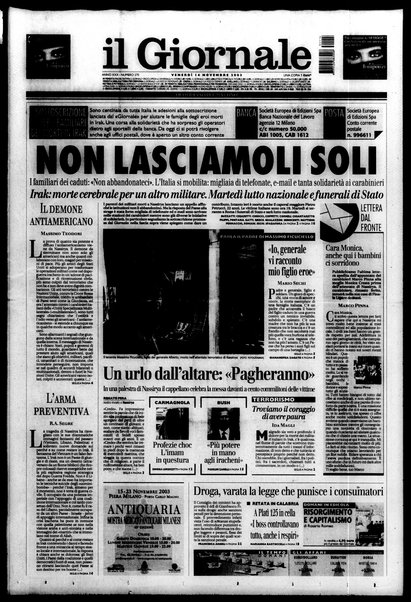 Il giornale : quotidiano del mattino